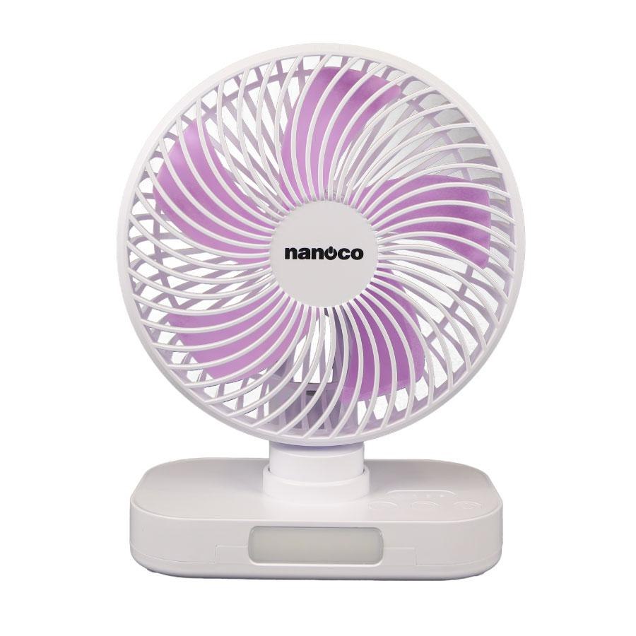 Quạt sạc điện Nanoco NRF6219W