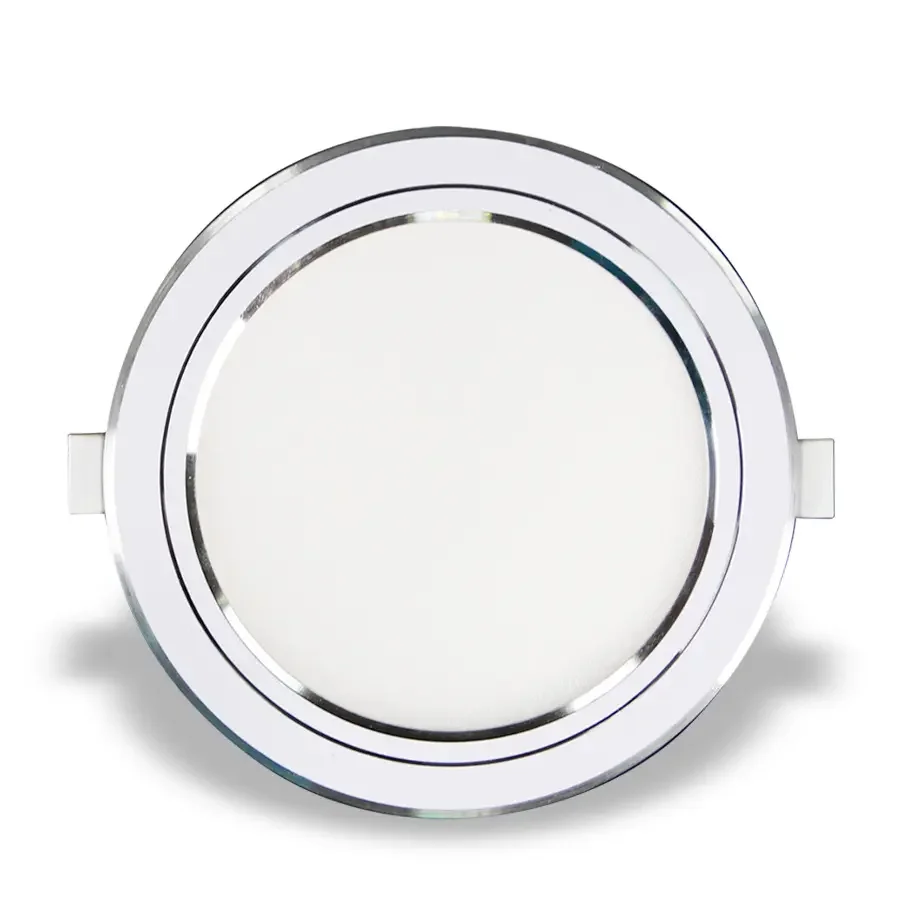 Đèn Led Slim Downligt Hera series 9W viền bạc