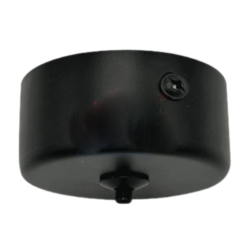 Đế gắn thả trần đèn downlight trụ đen