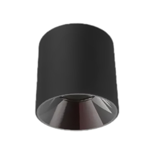 Đèn led downlight trụ ốp trần NANOCO (màu đen) 10W