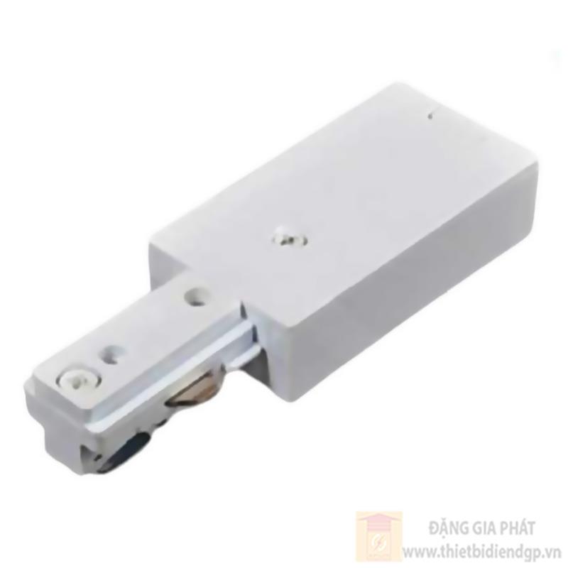 Đầu nối dây nguồn cho thanh ray loại H màu trắng