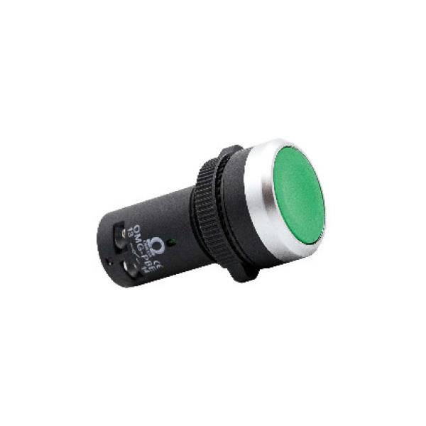 Nút nhấn nhả 1NC OMG-PBE Ø22 IP40 không đèn báo OMEGA (nguyên khối)