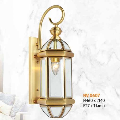 Đèn vách đồng L140 x H460, E27 x 1 lamp