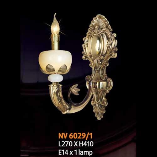 Đèn vách đồng L270 x H410, E14 x 1 lamp