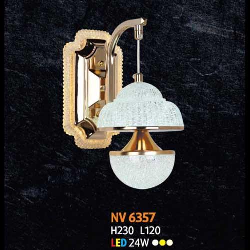 Đèn vách led 24W, L120 x H230, 3 màu ánh sáng