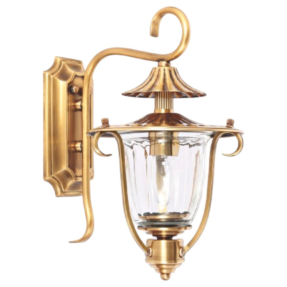 Đèn tường đồng cổ điển H350*W200*D300 E27x1 lamp