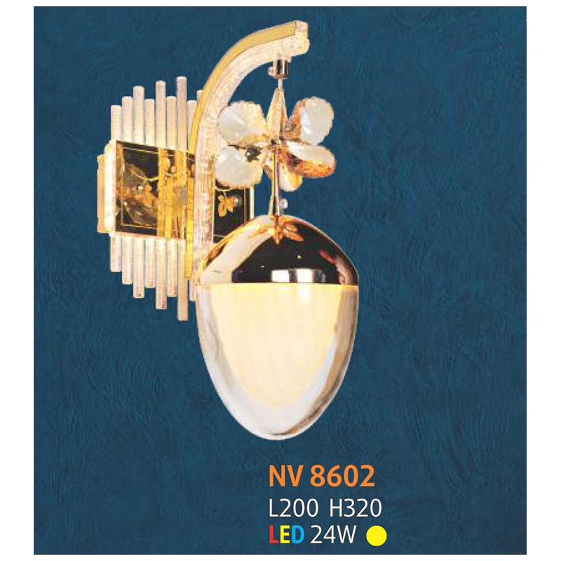 Đèn tường Led 24W trang trí L200*H320 - Ánh sáng vàng