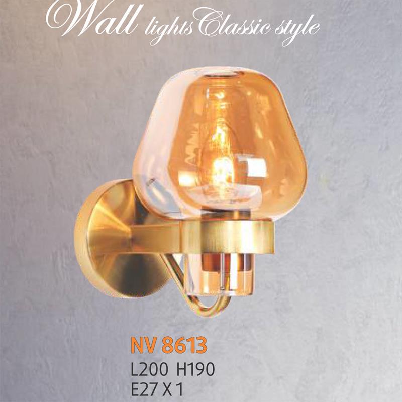 Đèn tường E27*1 trang trí L200*H190