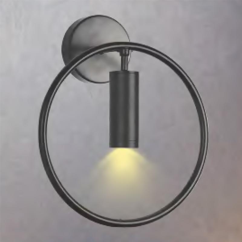 Đèn vách cổ điển Ø300 - LED 3W - ánh sáng vàng - vỏ đen