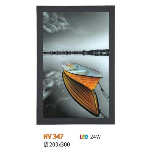 Đèn vách tranh chữ nhật led 24W Ø200 x 300
