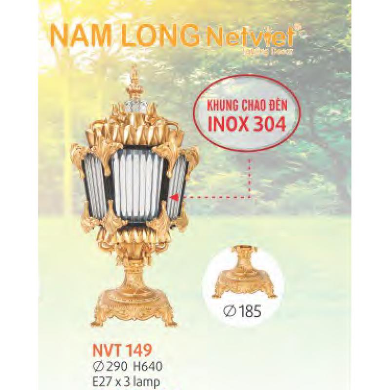 Đèn trụ cổng NVT 149