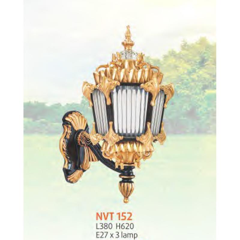 Đèn vách ngoài trời NVT 151 - L380*H620 - E27*3 lamp