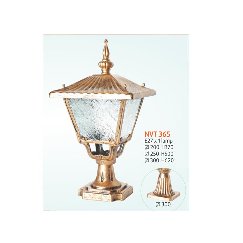 Đèn trụ cổng Ø250*H500 - E27*1 lamp
