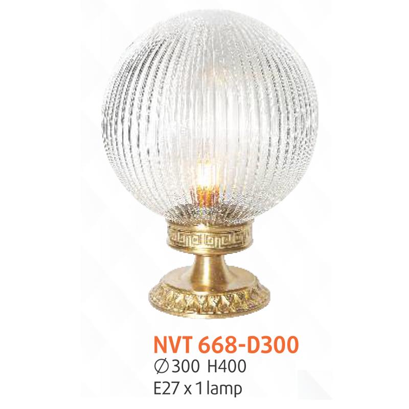 Đèn trụ quả cầu Ø300*H400 - E27*1 lamp