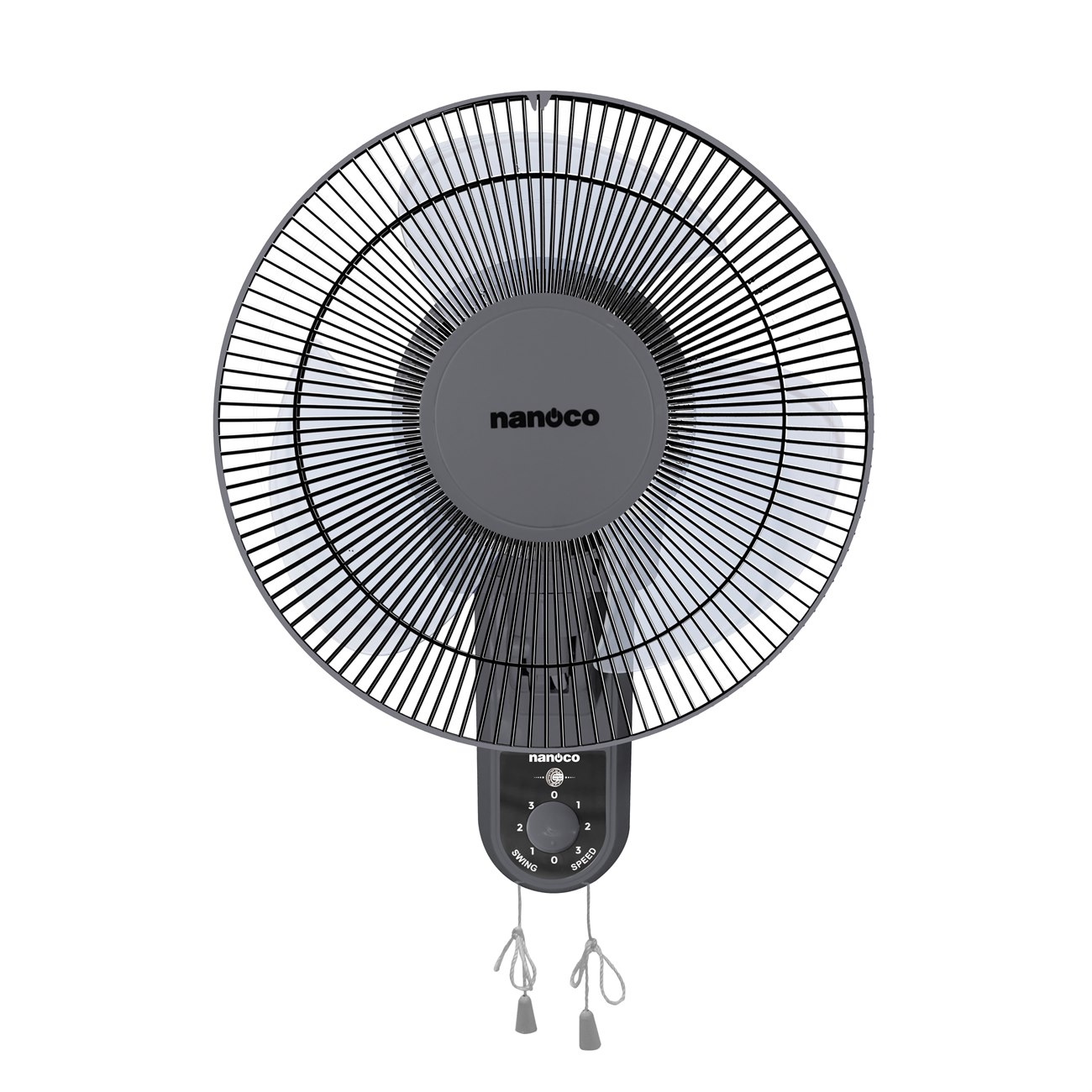 Quạt treo tường cơ B3 Nanoco NWF1218GR Ø30cm