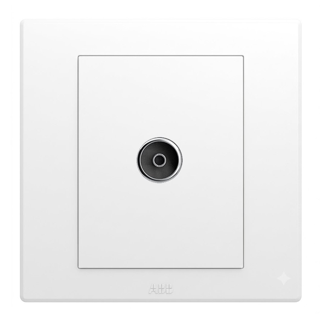 Bộ ổ cắm TV đơn - ABB