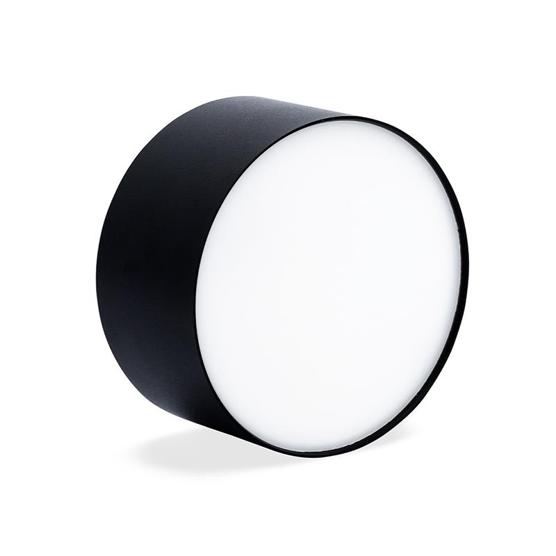 Đèn Led Ống Bơ Tán Quang AGATE (OBK-SS Series) 8W đổi màu vỏ đen