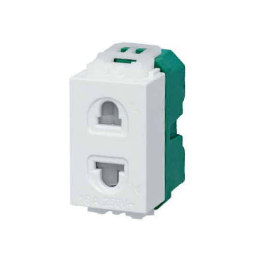 Hạt ổ cắm 2 chấu Tiến Phát OC2/W