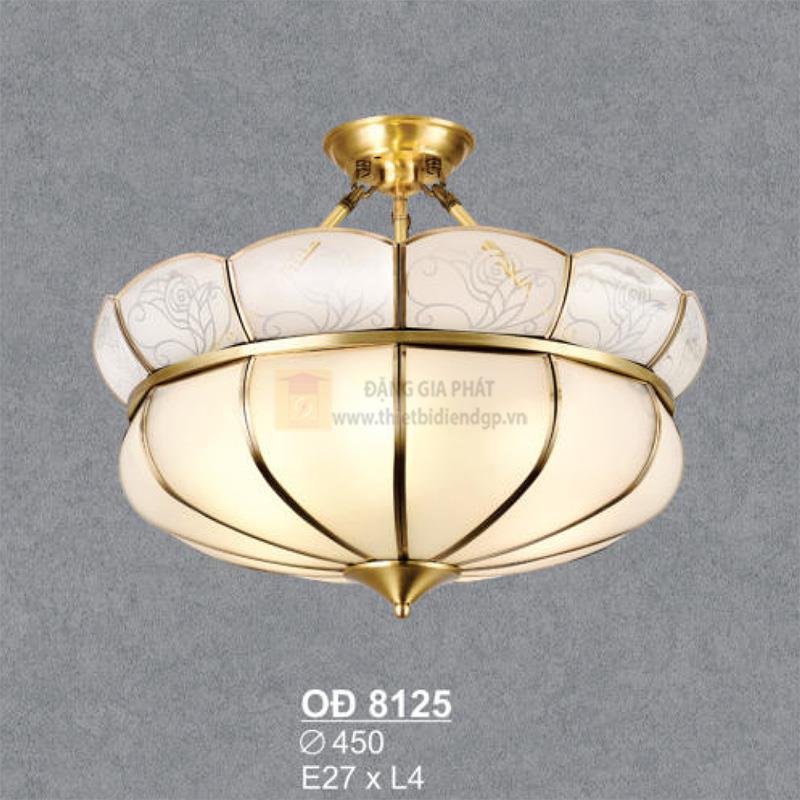 Đèn ốp trần Đồng - E27*L4 - Ø450