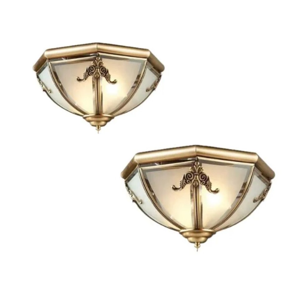 Đèn ốp đồng E27*4