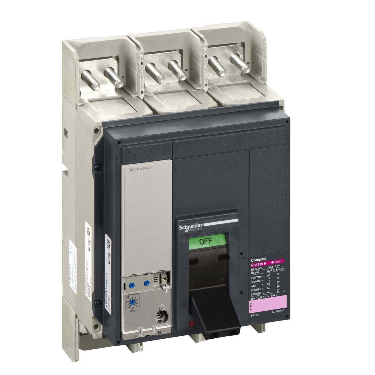 Circuit breaker, ComPacT NS1250H