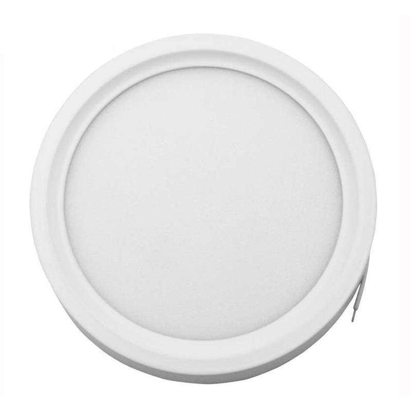 Đèn ốp nổi tròn mặt lõm trắng 1 màu 24W
