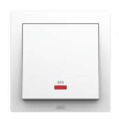Bộ công tắc đơn 2 cực 20A - ABB