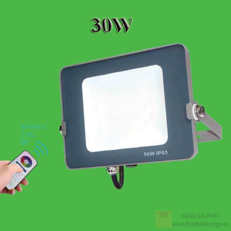Đèn led pha nhiều màu