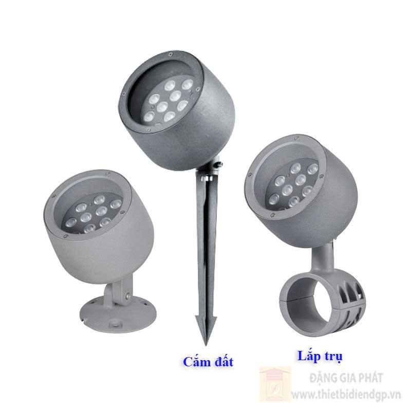Đèn led chiếu điểm 36W đơn sắc mẫu D