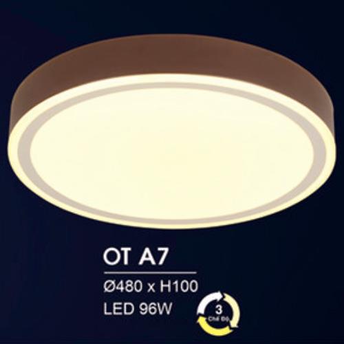 Đèn Ốp Trần Led 96W, Ø480*H100