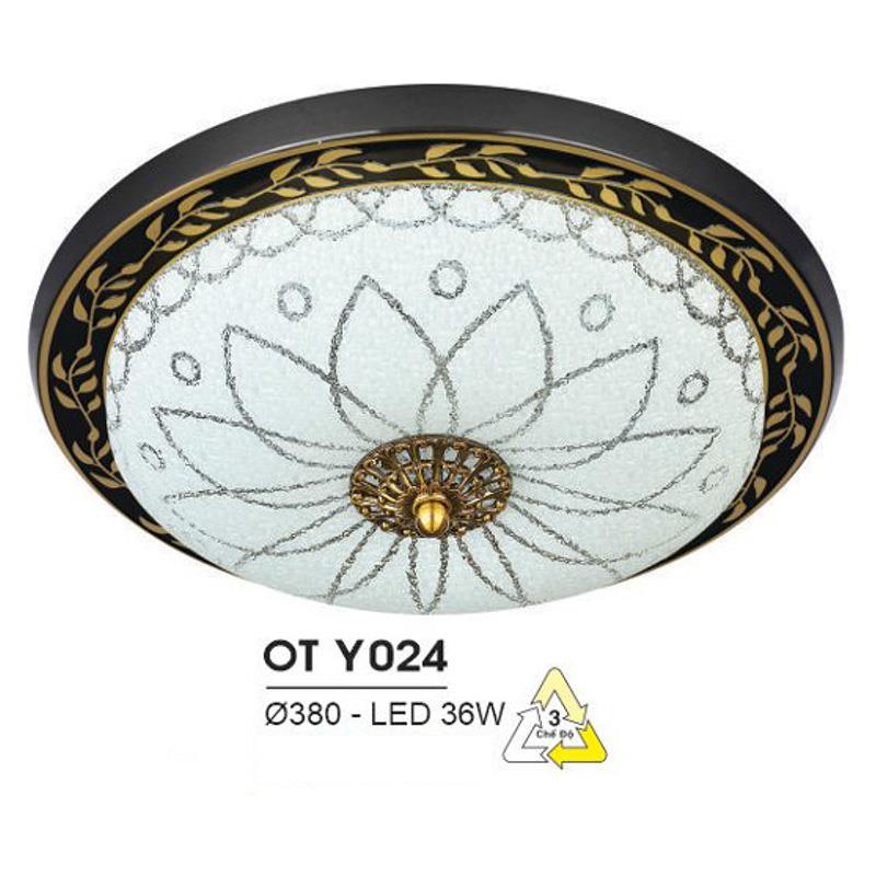 Đèn ốp trần Hufa Ø380 - LED 36W, ánh sáng 3 chế độ