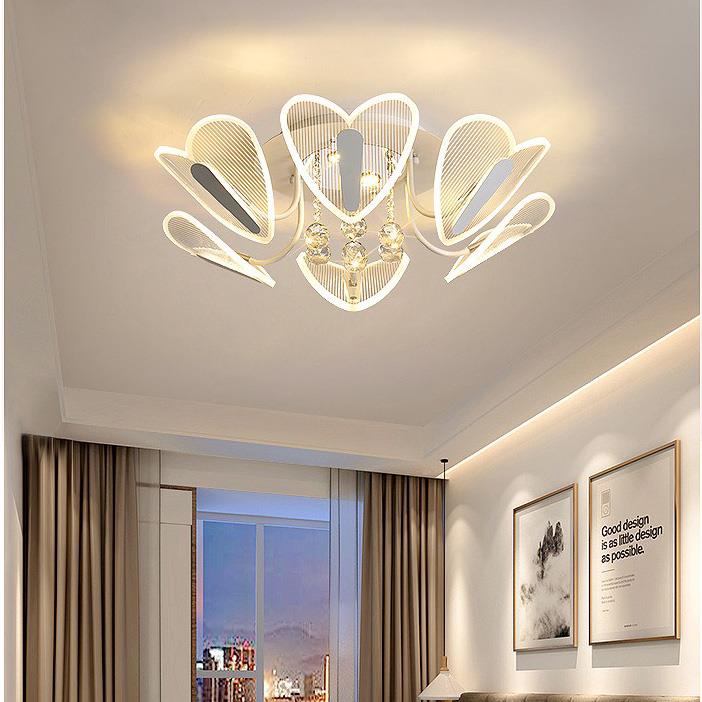 Đèn ốp trần Ø650, Led 3 CĐ, có remote