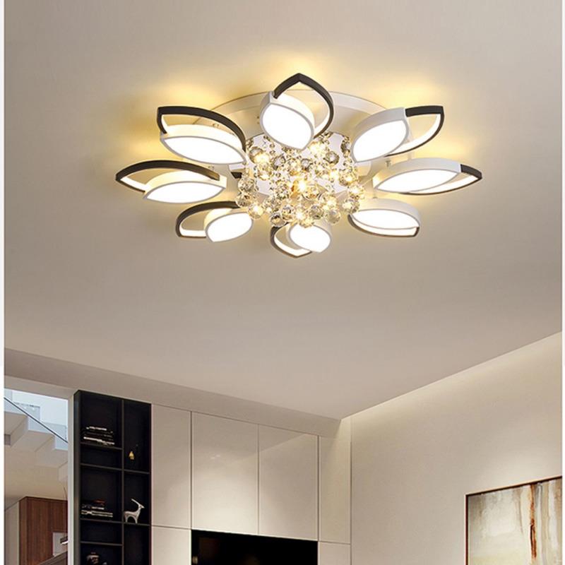 Đèn ốp trần Ø800, Led 3 CĐ, có remote