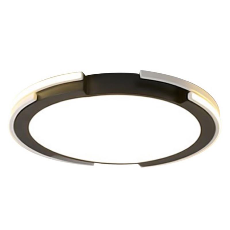 Đèn ốp trần mica OT75T Đen