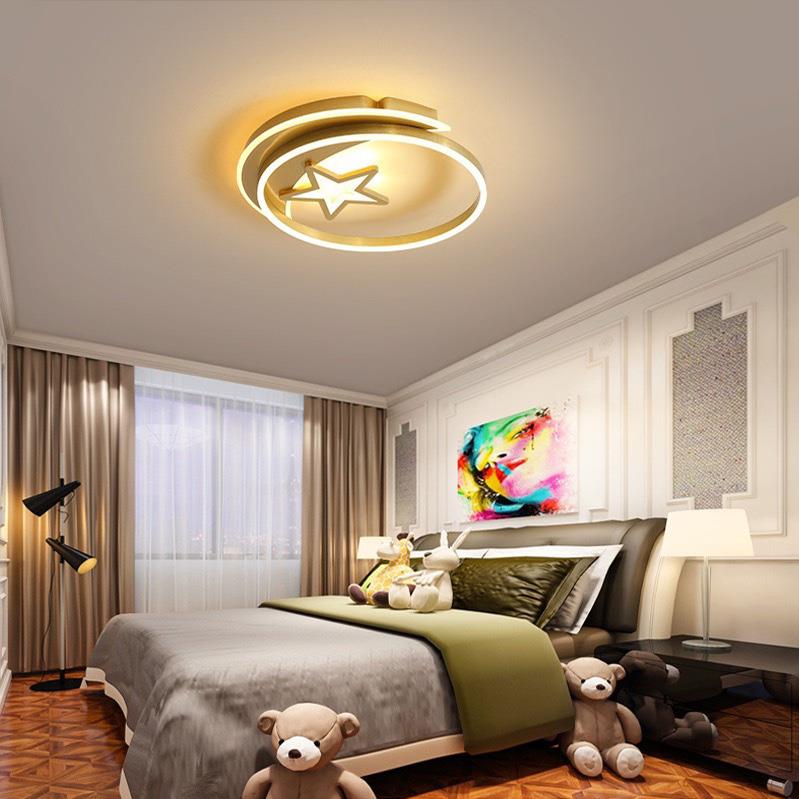 Đèn ốp trần mica Ø500, Led 3 CĐ, có remote