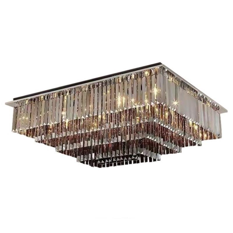 Đèn ốp trần pha lê LED 3 CĐ - 208W - L900*W700