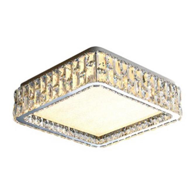 Đèn ốp trần pha lê Vuông LED 3 CĐ -120W - W550