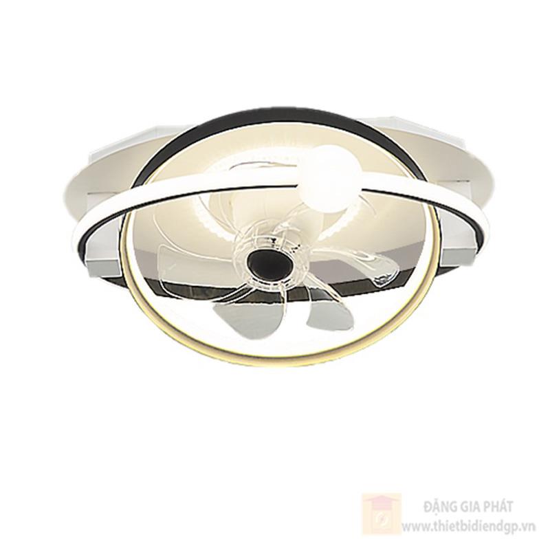 Đèn quạt đảo ốp trần LED 3 CĐ - DIMMER - Ø450