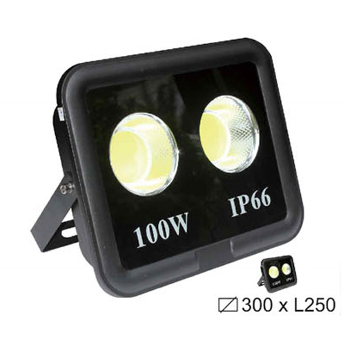 Đèn pha led COB Sano 100W IP66 300xL250