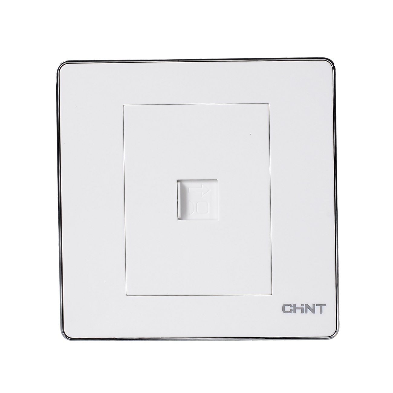Bộ Ổ cắm mạng Cat 5e 8 lõi CHINT NEW6-D20400 White