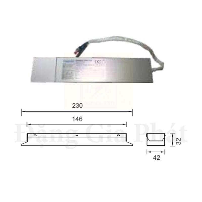 Bộ nguồn đèn chiếu sáng khẩn cấp