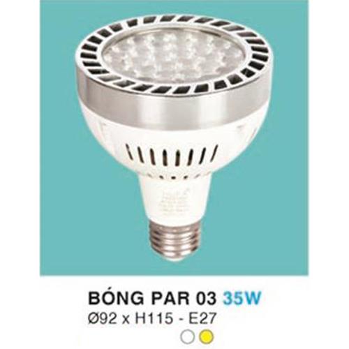 Bóng Par 35W Chip Led Philips