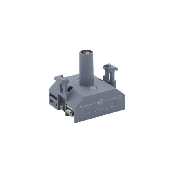 Khối đèn báo 220~240V AC: phụ kiện cho nút nhấn loại OMG-PBH