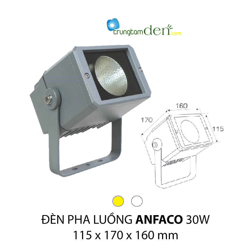 Đèn pha luồng Anfaco 30W