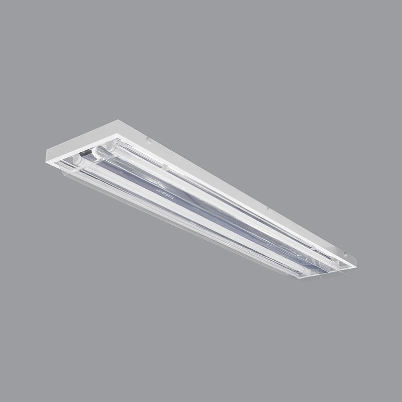 Bộ đèn phòng sạch Paragon 2 bóng 1.2m (2x20W) gắn nổi