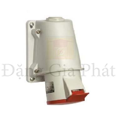 Ổ cắm công nghiệp 1 pha Schneider gắn nổi 2P + E 230V IP44 PKF