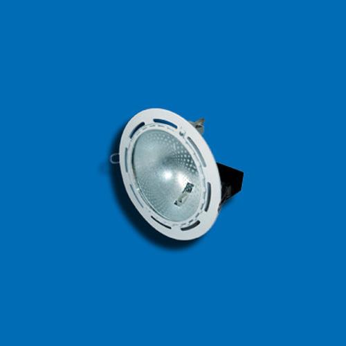 Bộ đèn downlight gắn âm 1xRxS7 bóng ngang có kiếng