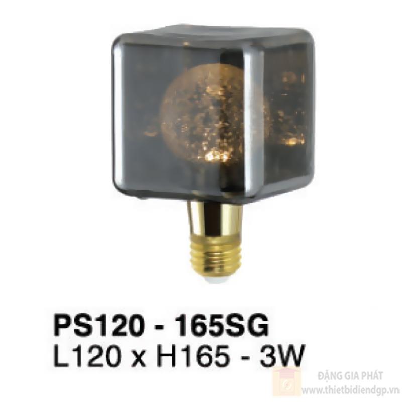 Bóng đèn trang trí PS120 - L120*H165-3W