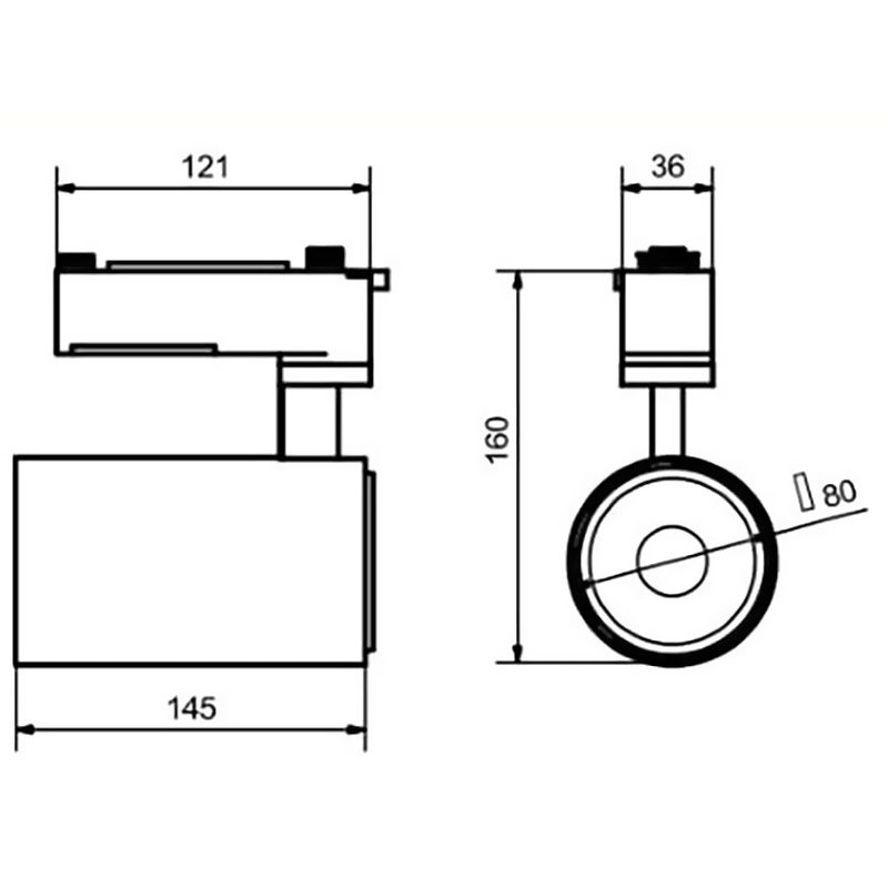 Đèn pha tiêu điểm 20W PSLTT