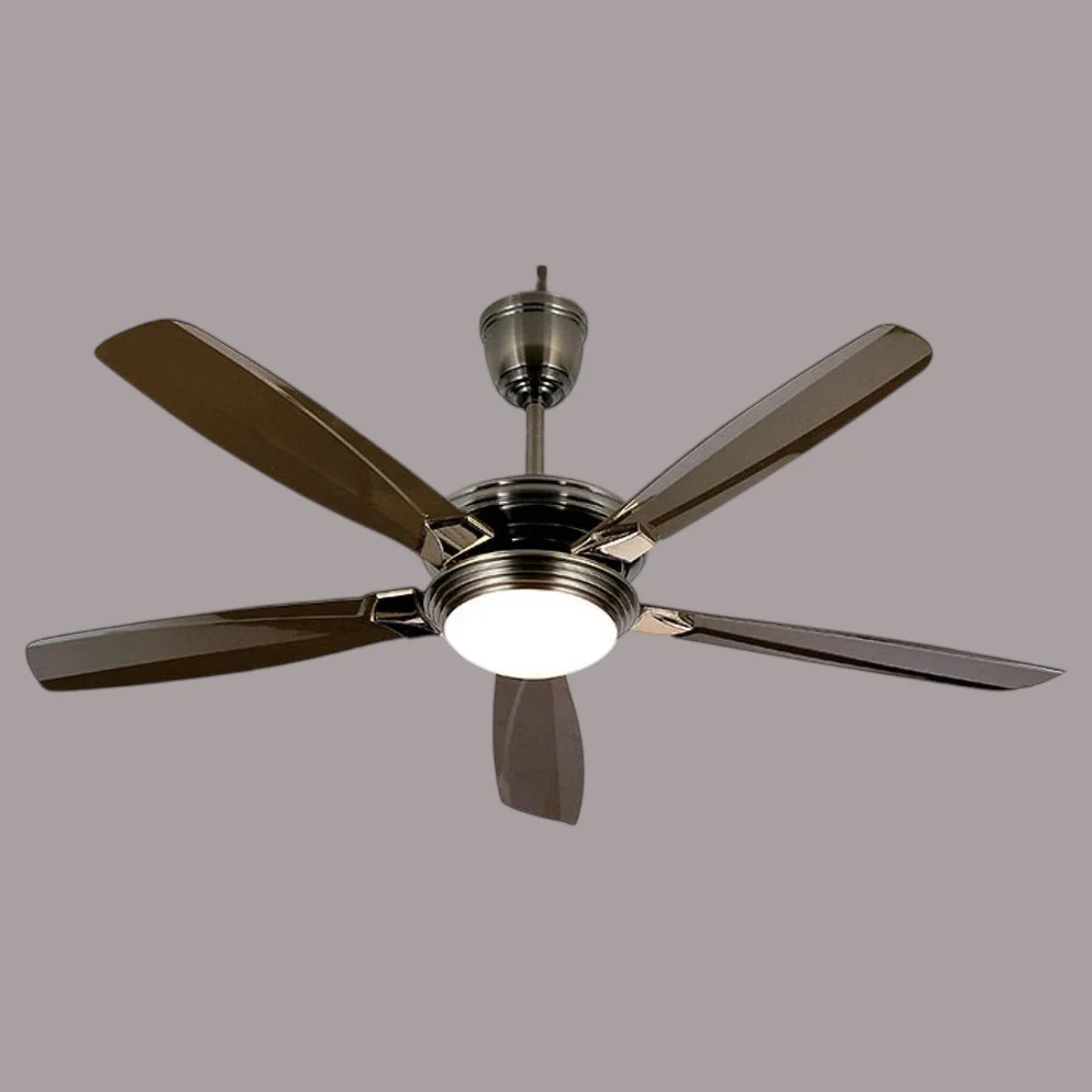 Quạt trần đèn 5 cánh Sano Q 10192/52 in Ø132cm